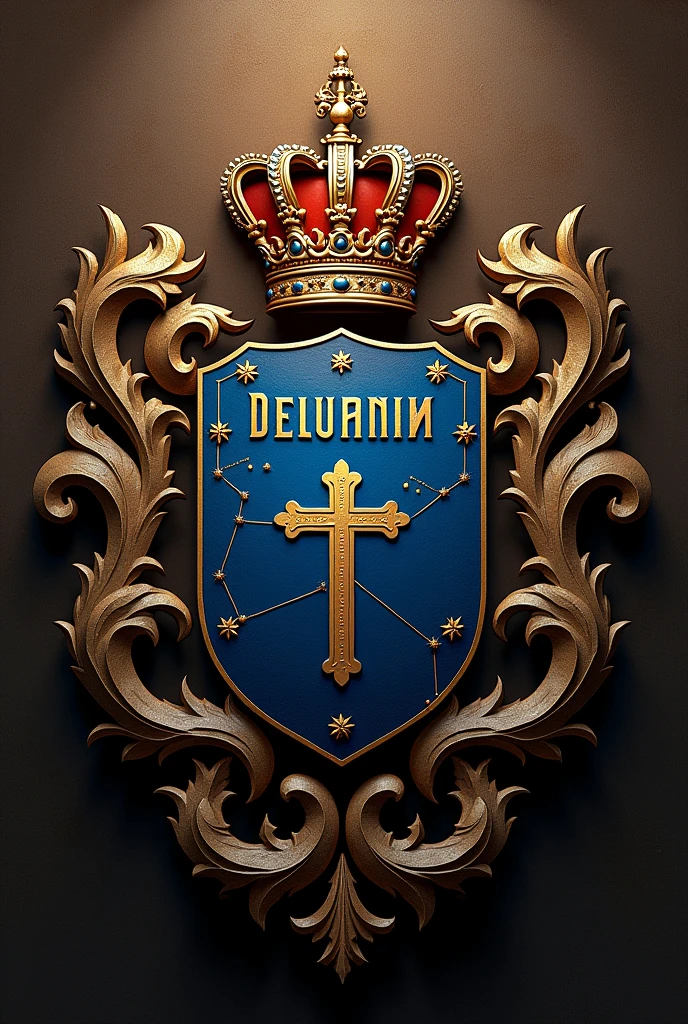 Cruzeiro Sports Club coat of arms with the name Debian