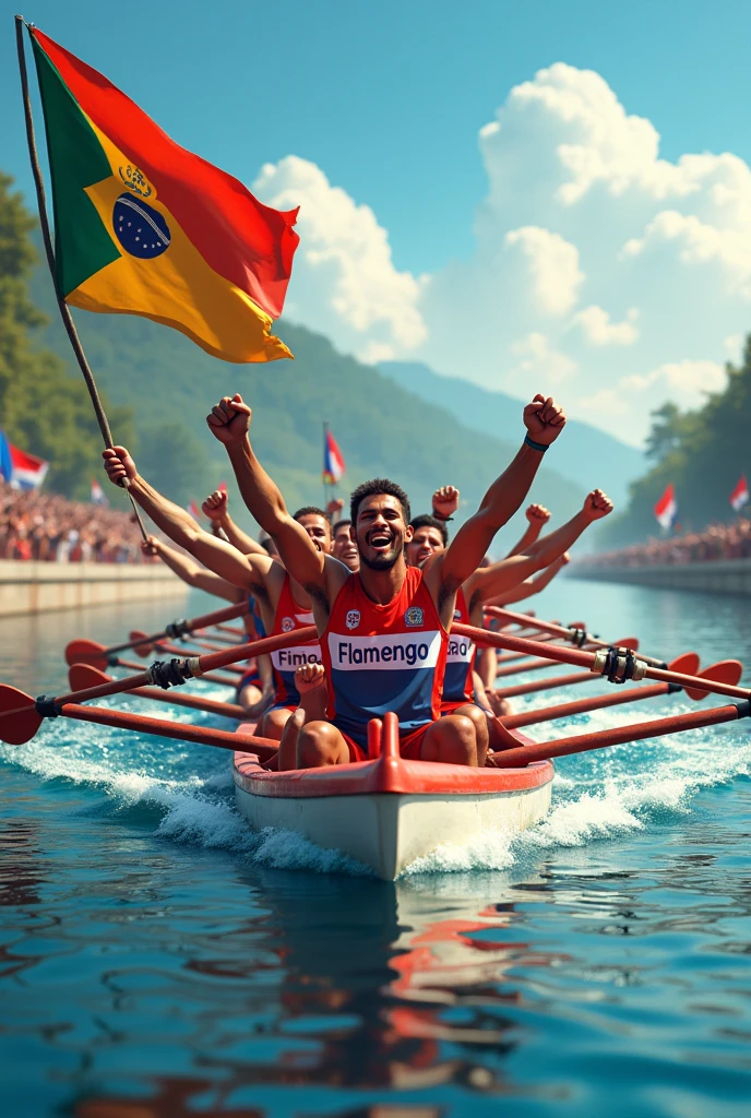 Flamengo regatta club champion of the Libertadores
