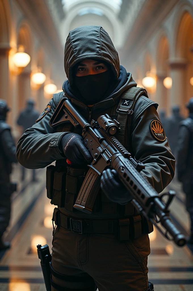 Shooter with a name "Luxury Academy" at war