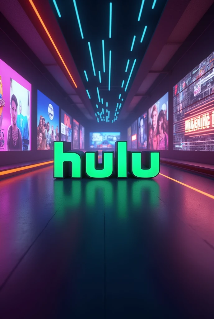 Create a shot video of Hulu