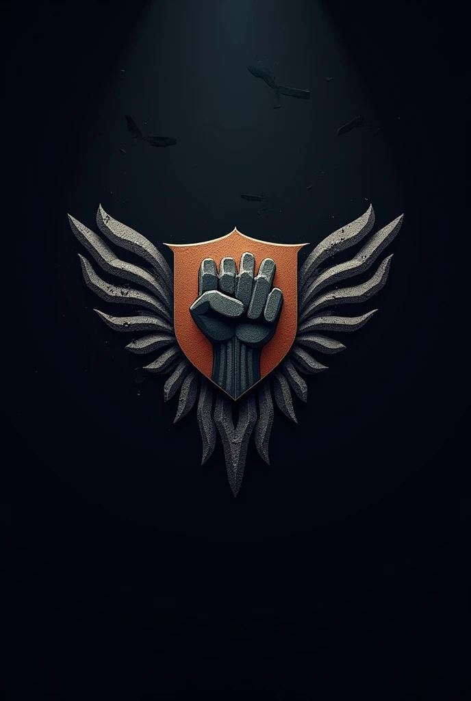 Make a Whats Group Logo for a Male Support Network that Looks Tough