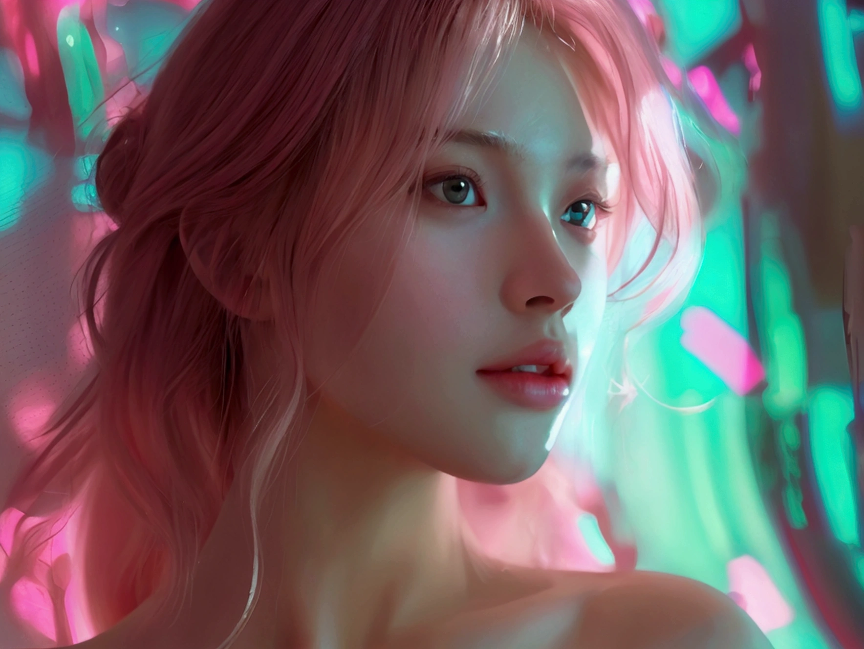 1 girl, woman, masterpiece, best quality, highest quality, natural light, volumetric light, very detailed CG unity 8K wallpaper, highlighted, 8K wallpaper, very detailed, ultra-realistic, realistic, sharp focus, nonsense, (HDR:1.2), (high contrast), photograph, detailed and intricate, instagram, full body portrait, highly detailed, digital painting, art station, concept art, smooth, sharp focus, illustration, (full body:1.3), (just right breasts), completely naked body, beautiful pink nipples, very beautiful vagina