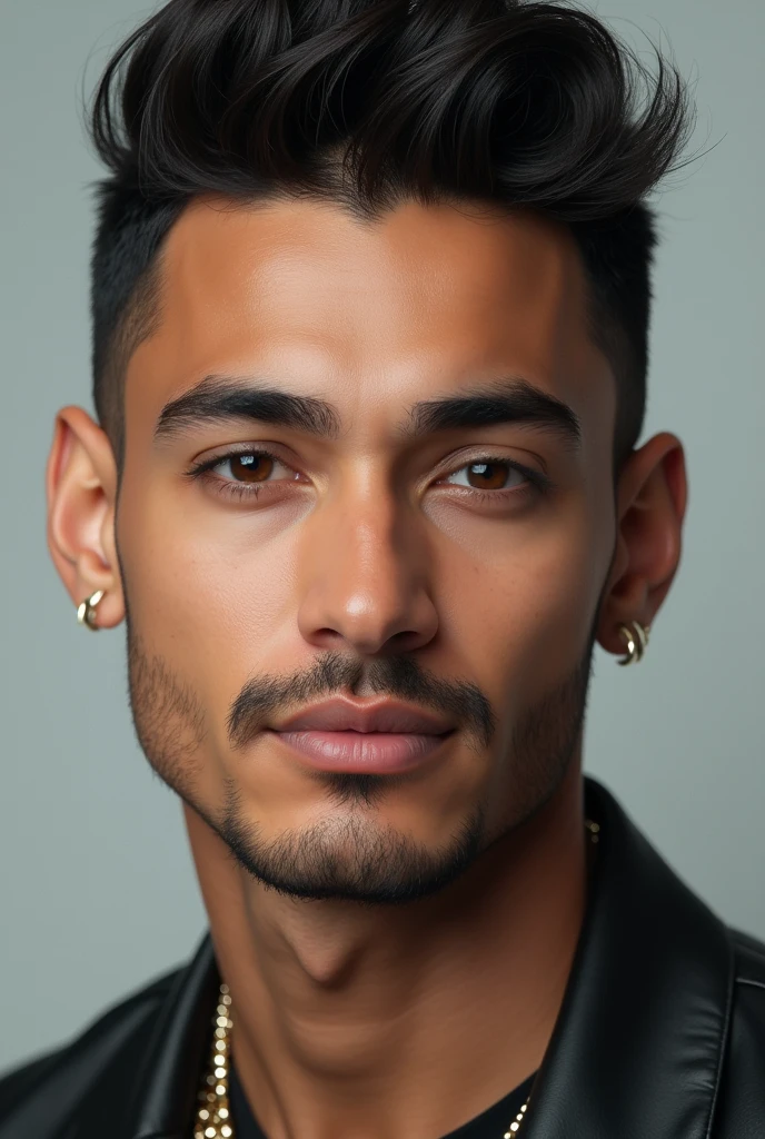 Maluma with the face of my friend Hamid Cuevas