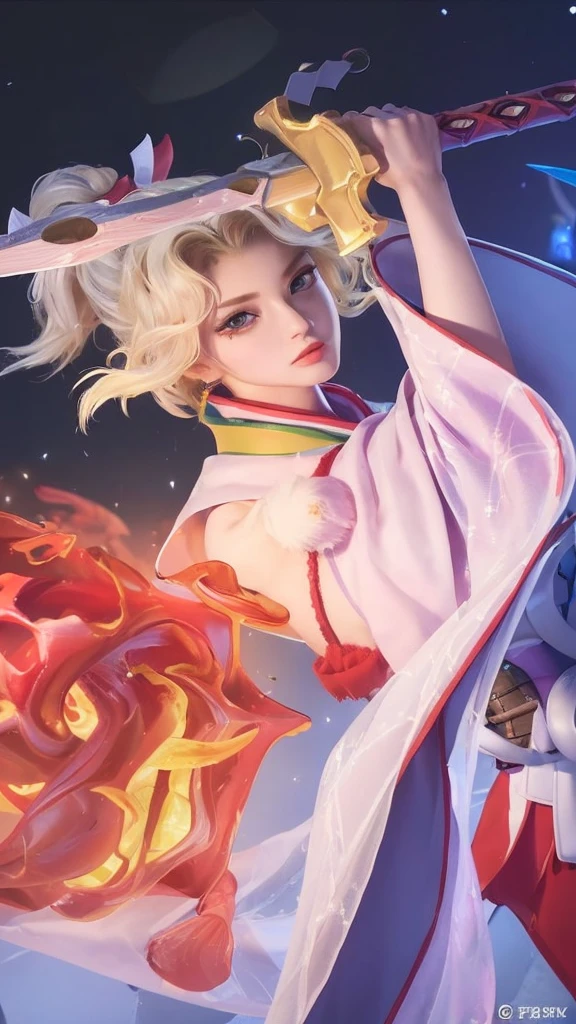 ((BEST quality, 8k, Masterpiece :1.3)), upper body, Sharp focus :1.2, Beautiful Woman with perfect figure, higly detailed facial and skin teksture, Detail eyes, double eyelids, interior view, ferpect lightning, Growing skin,