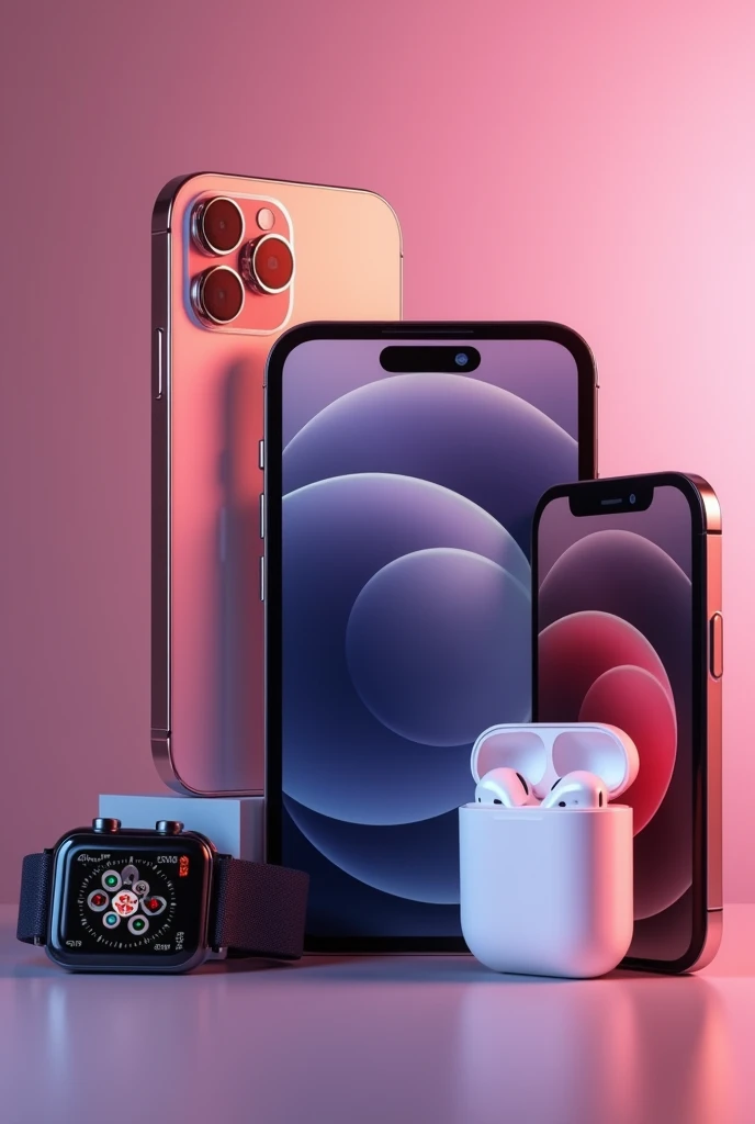 background for mage a advertiesment to sell iphones, mobile phones, airpods, apple watch, smart watches, jbl and etc.