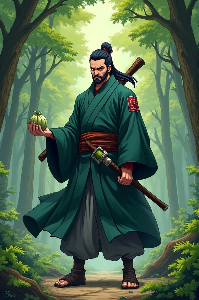 Oc, rpg naruto, sarutobi, a leek, masculine