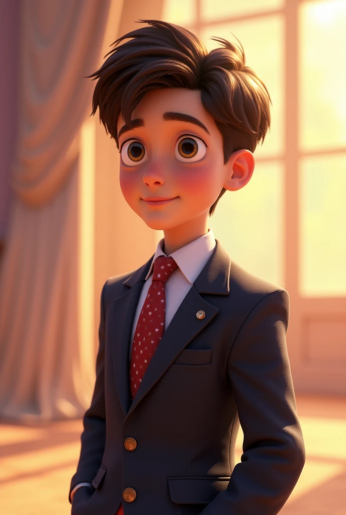 a male Disney Pixar style animated film character, high qualiy, best qualityer