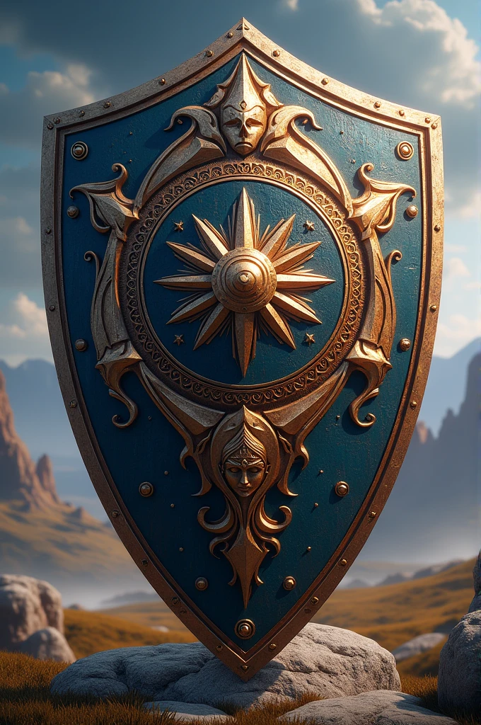 create a team shield with the name the chosen ones interpret it as you wish