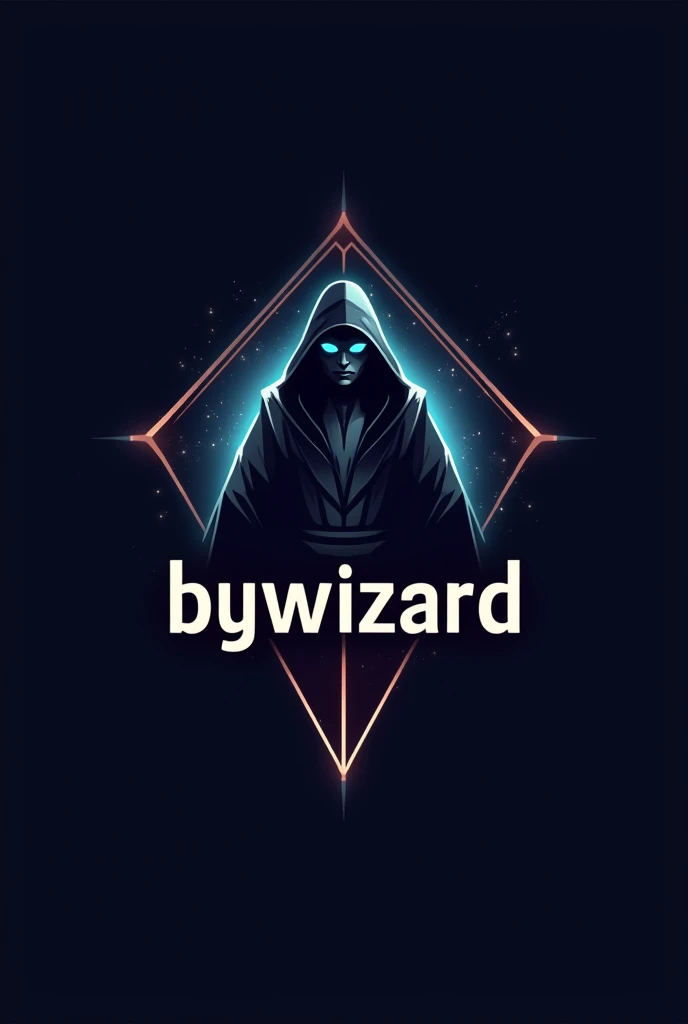 I want a logo for a video game channel, that has a magician as its emblem and the word "bywizard"

It doesn&#39;t look like a logo, Also it doesn&#39;t have the word "bywizard"

Make it more like a vector 