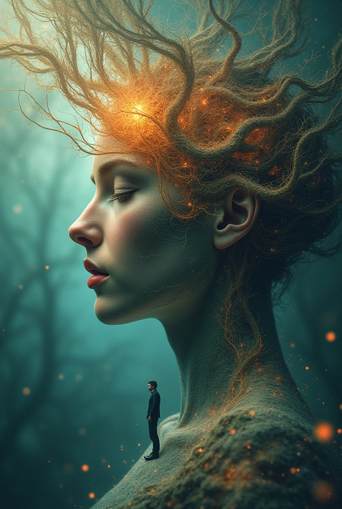 man inside female brain

 