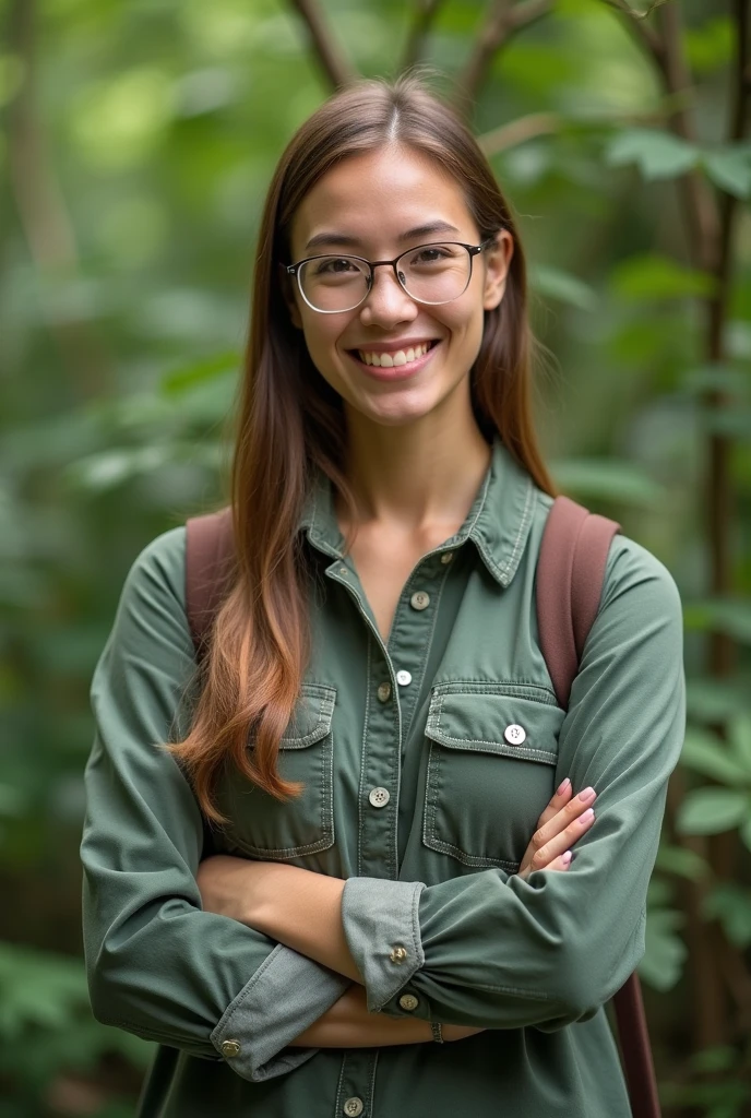 female environmental engineer with ecological background