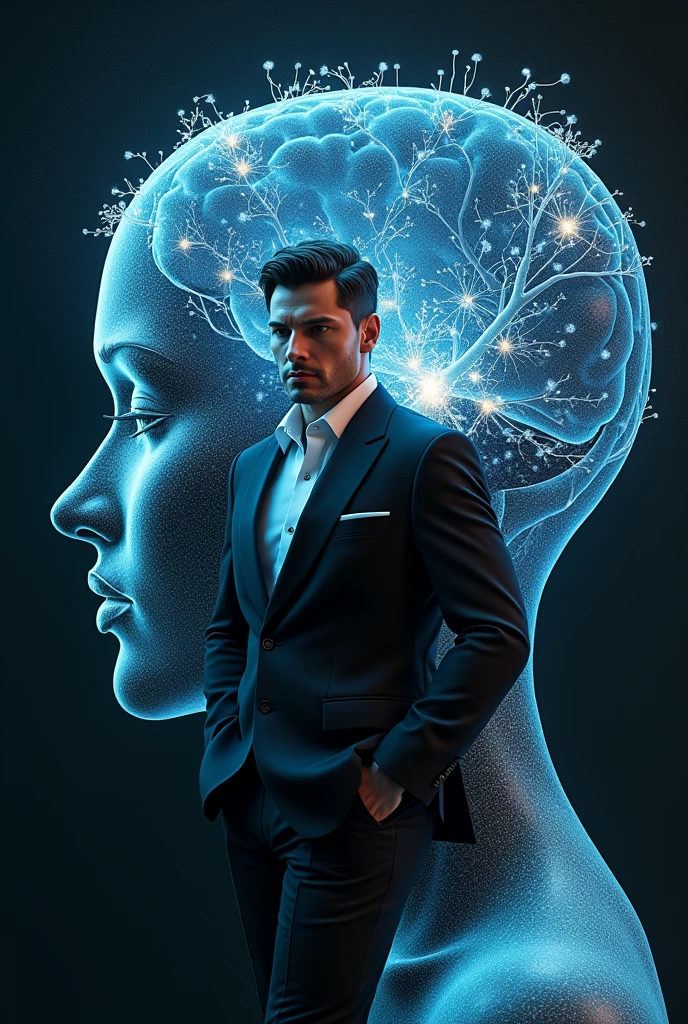 Cool guy inside female head

 