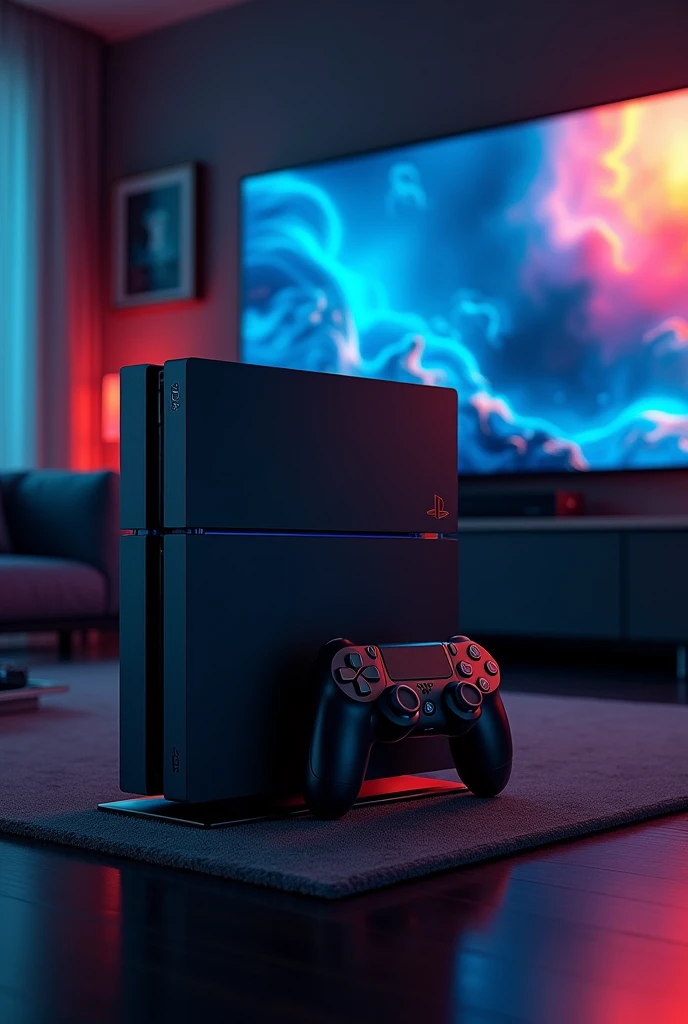 Create an ad to sell a PlayStation 4