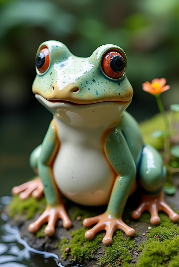 Ceramist frog

