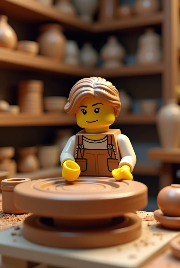 Ceramist in Lego

