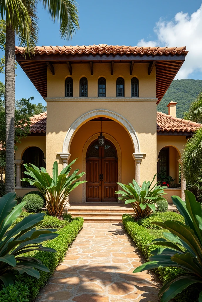 Dominican country house artistic caudro