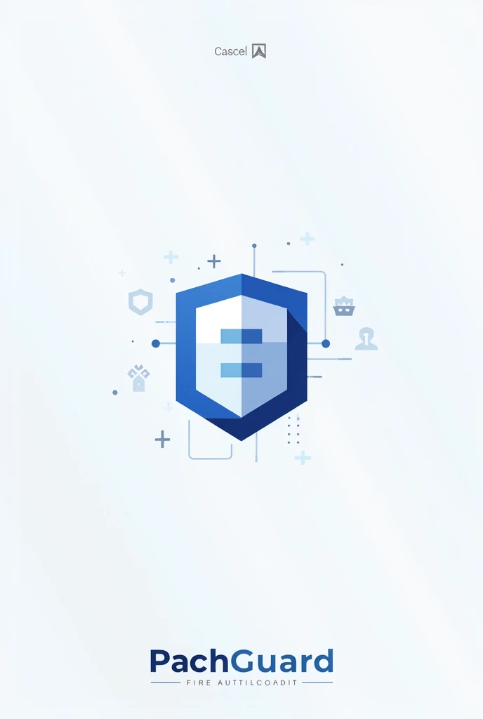 Create a company logo with the name PachGuard, and that refers to the creation of websites 