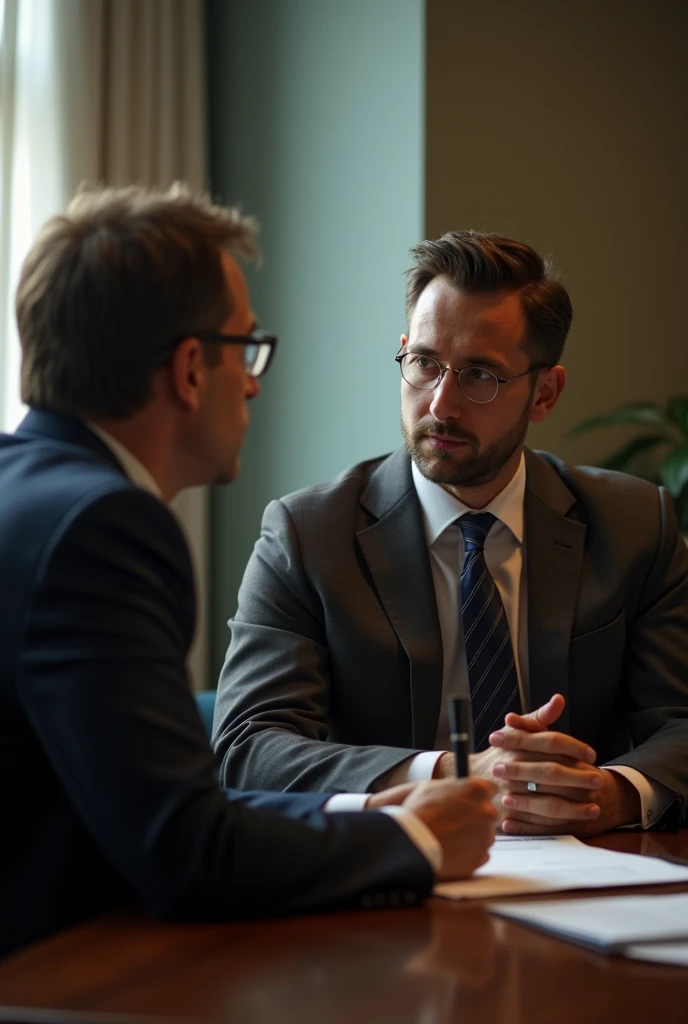 bribery in office talking