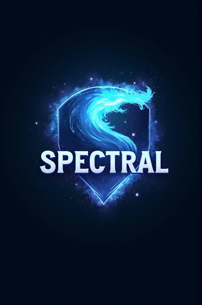 A team logo based on the name Spectral with a symbol in the background