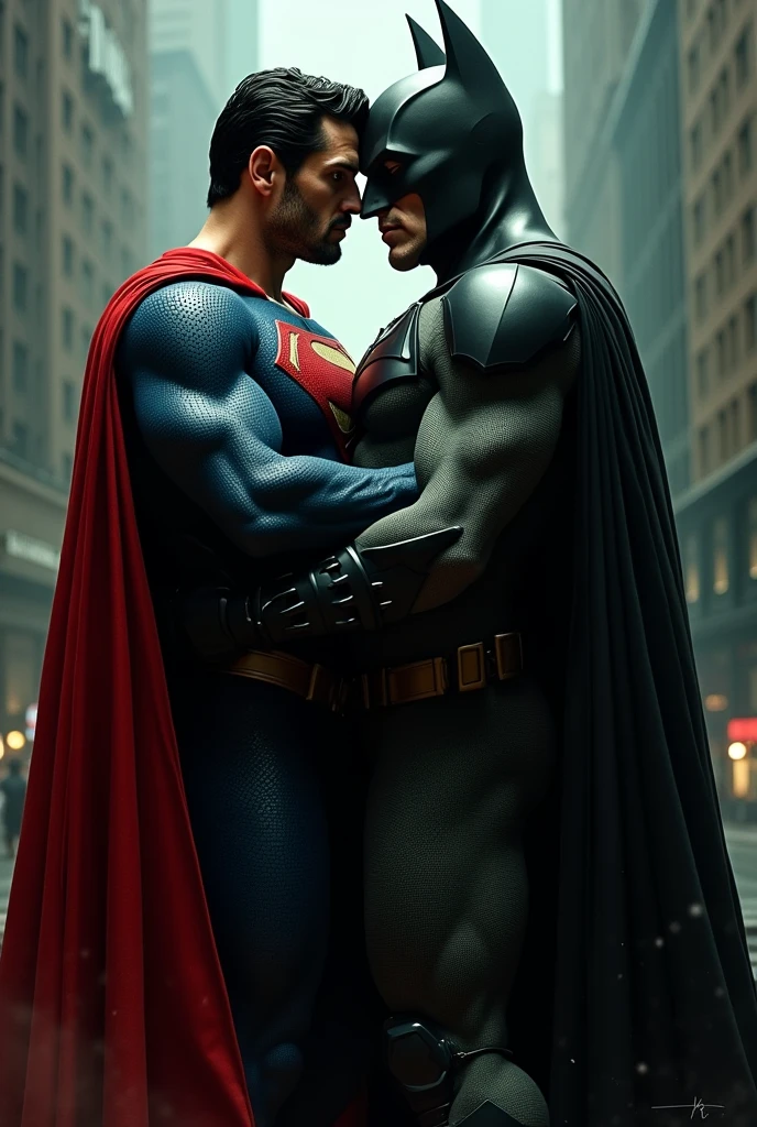 Superman fucked with Batman