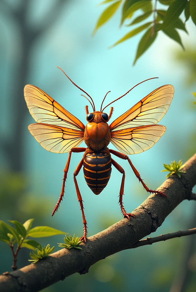 Create images about insects and their function in their ecosystems