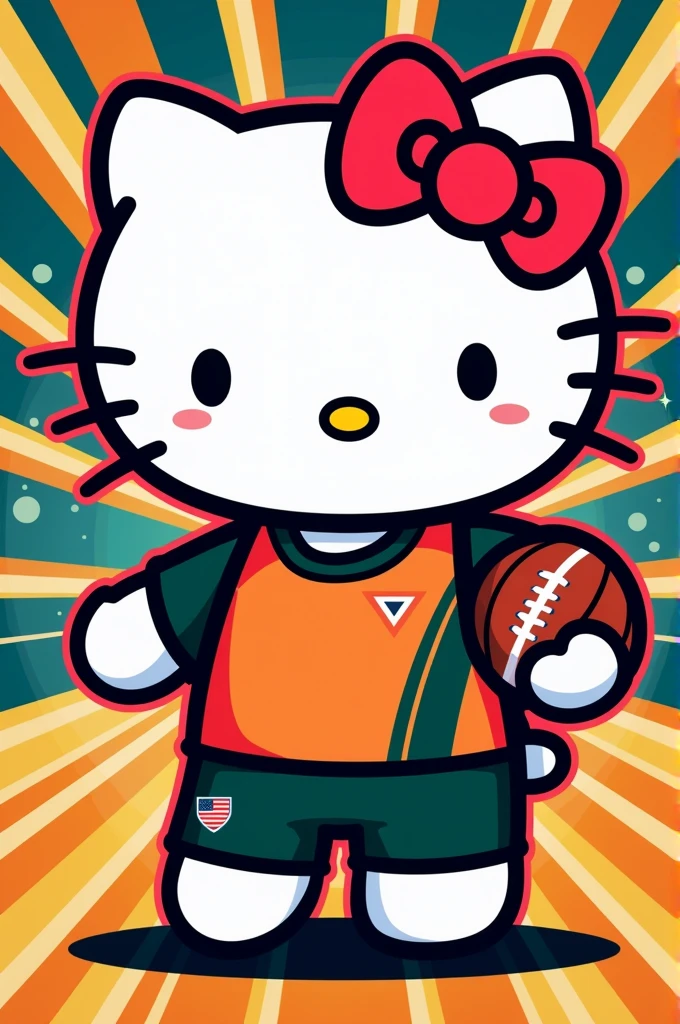 Camisa de interclasse hello kitty