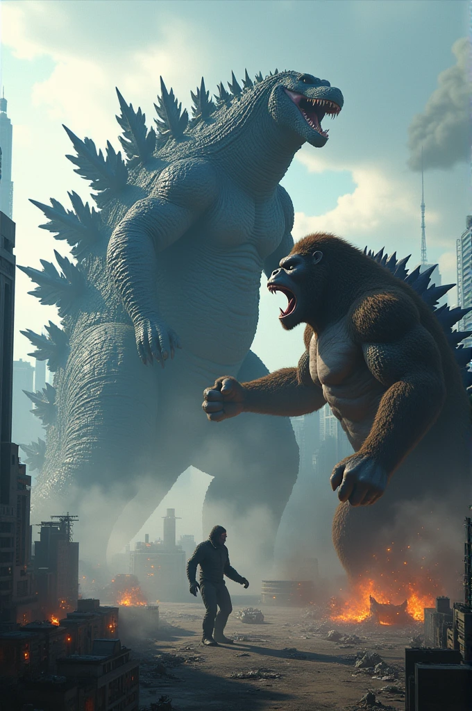 I want an image from the movie Godzilla and Kong the new empire