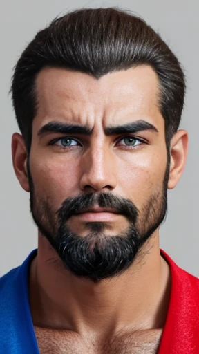 An Aggadian man focus on the face photo with color