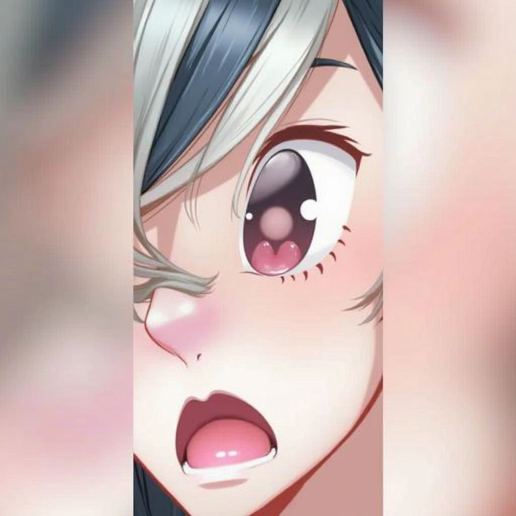 8 year old Japanese girl naked,Transcendent Colossal,Breast shaking,Alluring,Sexy beauty,Beauty,Lust,Heart Eyes,Close-up excited ahegao face&#39;Eyes wearing silver-white mirrored lens sunglasses、I looked at the world reflected in the lenses of my sunglasses..(Side Pony,Colorful Hair), 