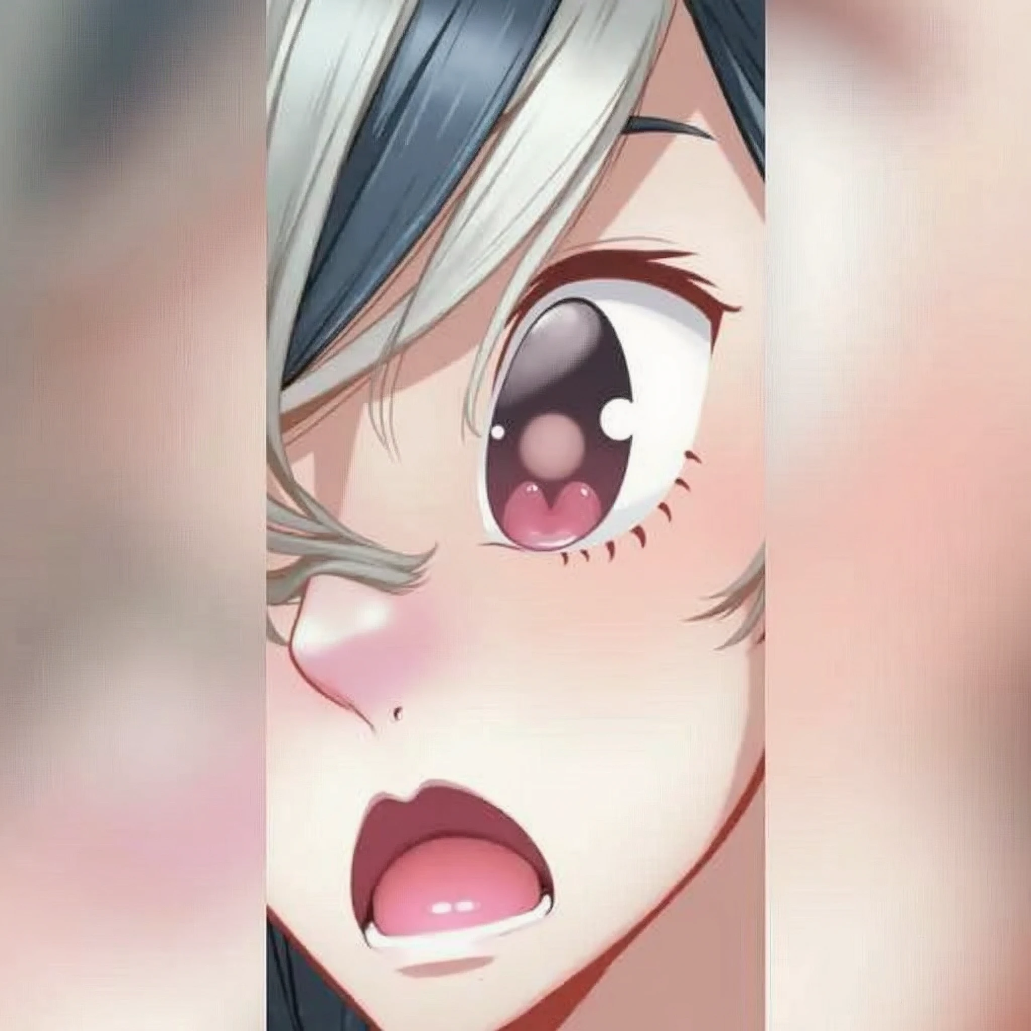 Generate a girl with face like this. Should have mature lactating tits with pink nipples