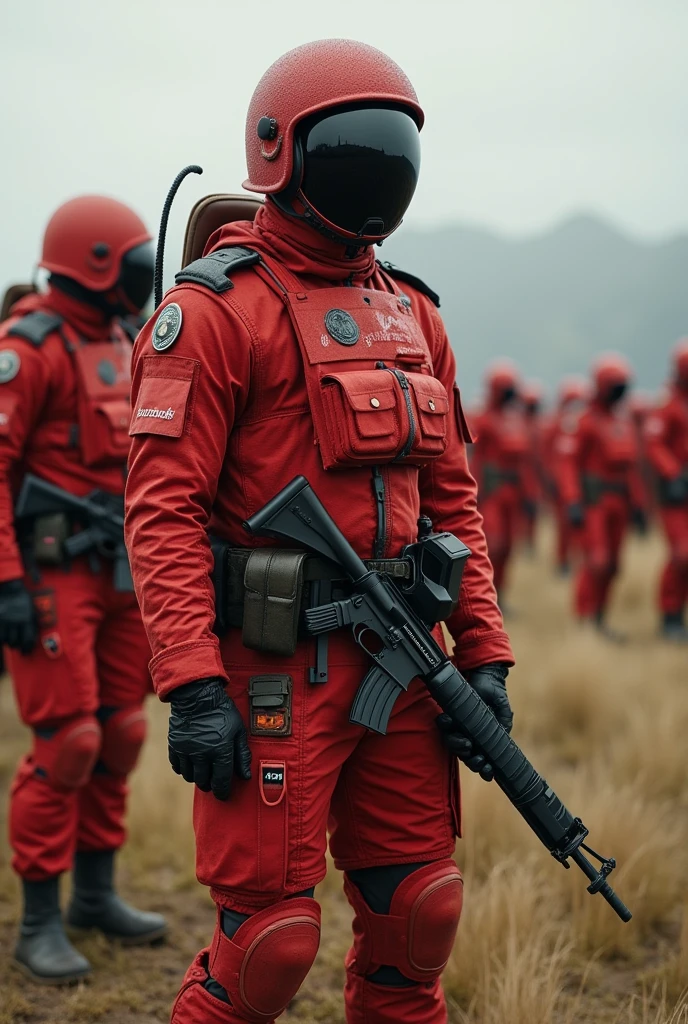 Chile Carabineros turned into a Martian