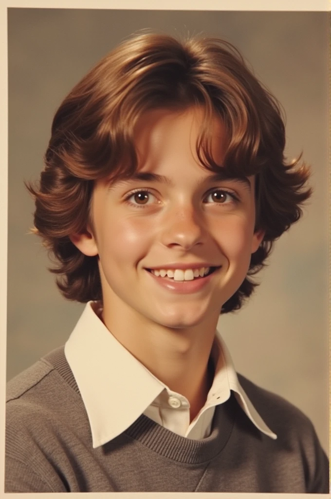 90’s yearbook photo 