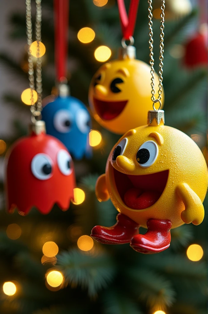 Pacman Ornaments