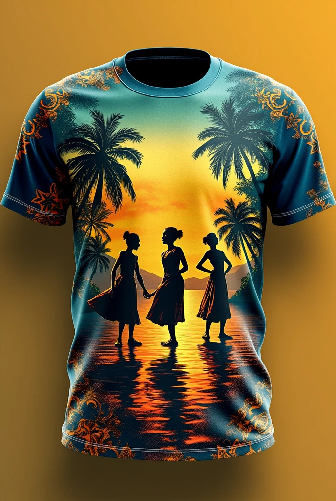 Baptism Shirt for the Zambelê Capoeira Group