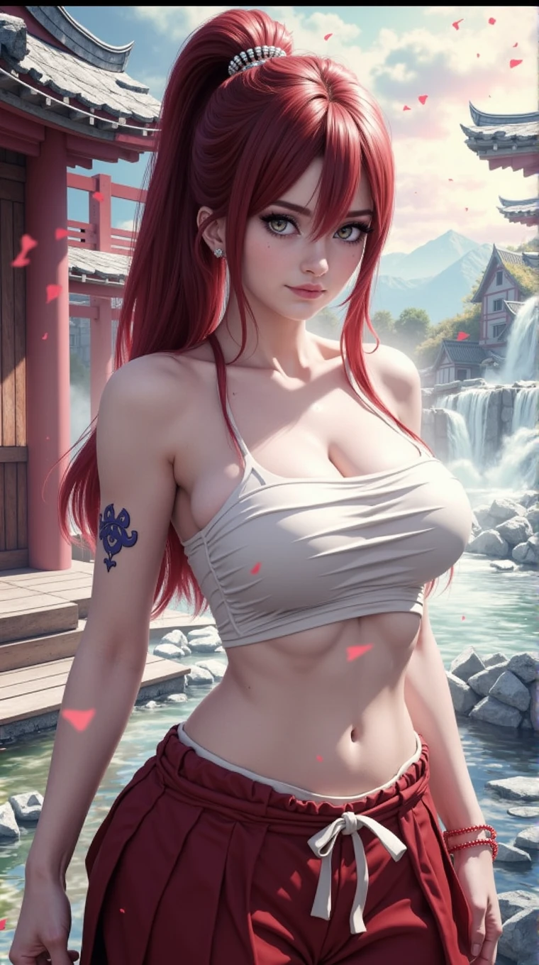 Here’s a detailed prompt to create an image of Erza Scarlet:
(Erza Scarlet:1.4), (Fairy Tail:1.4), (masterpiece:1.4, best quality), (((photo realistic:1.4))), fierce and determined expression, dynamic battle pose, wearing her iconic armor with intricate details, (armor glowing with magical energy:1.2), long, flowing scarlet hair, holding a massive sword with a beautifully decorated hilt, (sharp and intense gaze:1.2), (powerful aura surrounding her:1.2), (background of a battlefield with rubble and flames:1.2), (dramatic lighting with strong contrasts:1.2), vibrant colors, rich textures, highly detailed armor and weapon, (dynamic composition with movement and energy:1.2), (deep reds:1.2), (metallic silver:1.2), high-quality and detailed, (epic and powerful atmosphere:1.2), captivating and commanding presence, perfect image quality, iconic and recognizable, strong sense of action and intensity