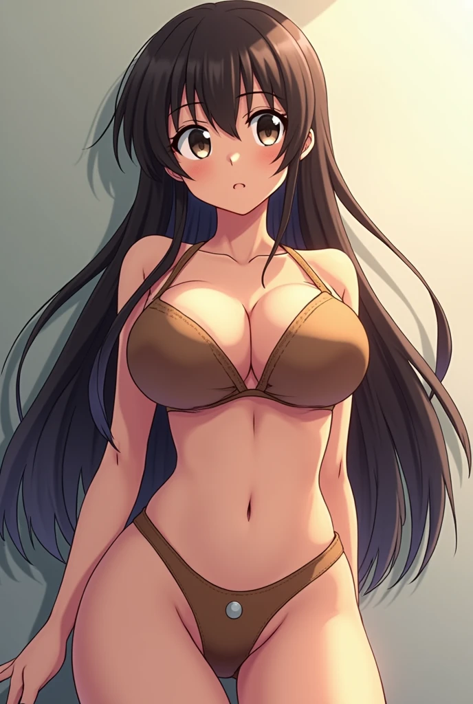 Nipples on boobs (big) (anime girl) (uncenssord)