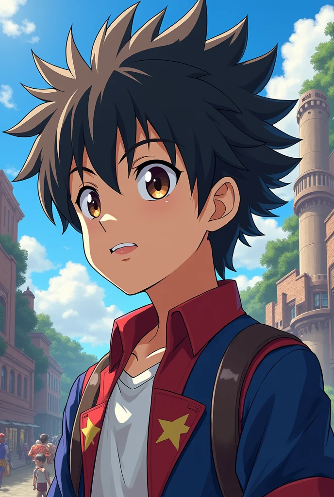 Protagonist of an anime