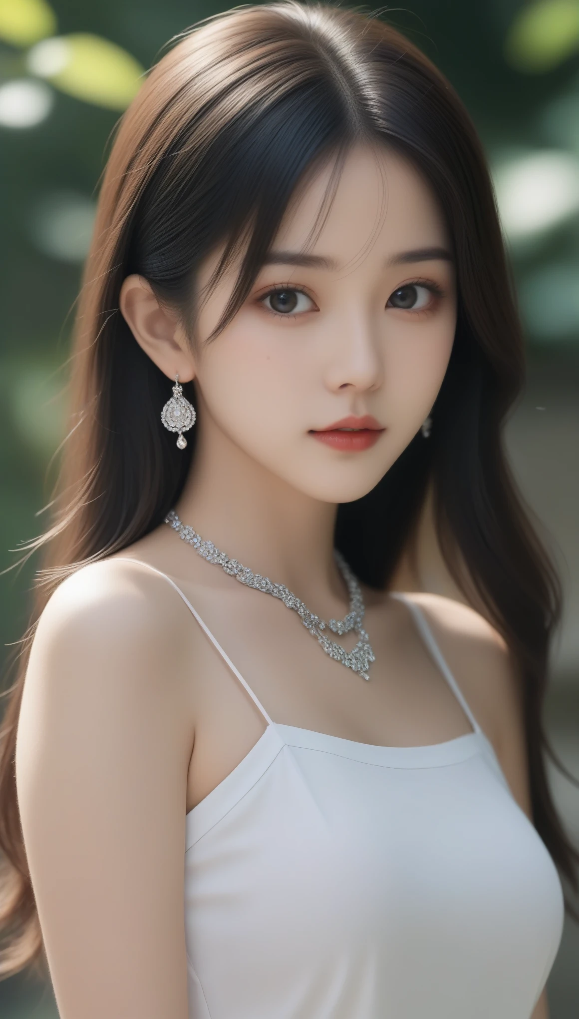 8k, Ultra-high resolution, Highest quality, masterpiece, 三分割法によるphotograph,Surreal, photograph, 1 Girl, (:1.3), pretty girl, Cute Face, 細部までBeautiful Eyes, 細かくdetailedに,masterpiece,One Girl:1.2,Japan Female Teachers,full body,furious,Black Hair,long hair,shiny hair,Super Beautiful Girl 4,((1 girl:1.4)),Shine, Natural skin texture、(Stylish clothes:1.4),Pencil Skirt,(The highest rank of ceremonial attire:1.4)、Formal wear,Attractive girl、16 years oldmale body:1.4)、(女の子のポートレートphotograph:1.4)、(Photorealistic images:1.4),Fantasy art,(Beautiful Face:1.4),Beautiful and attractive eyes、Beautiful Eyes、(Tight waist:1.4)、(9 Beautiful girls with perfect body proportions:1.4),Red lips,(choker:1.4、necklace:1.4、Earrings:1.4),Looking at the audience,(((Ideal body type))),A-cup small breasts :2,、Portraiture:2、Perfect Anatomy、鮮明なdetailed、detailed,Fashion magazine cover,Thin lips,Gray background ,完璧でBeautiful Face ,完璧でCute Face, Skin with attention to detail, Perfect limbs、Narrow waist,Looking at the audience,(((Ideal body type))),A cup small breasts :2,Portraiture:2,Perfect Anatomy,鮮明なdetailed,detailed,Surreal,Light and shadow,backlighting