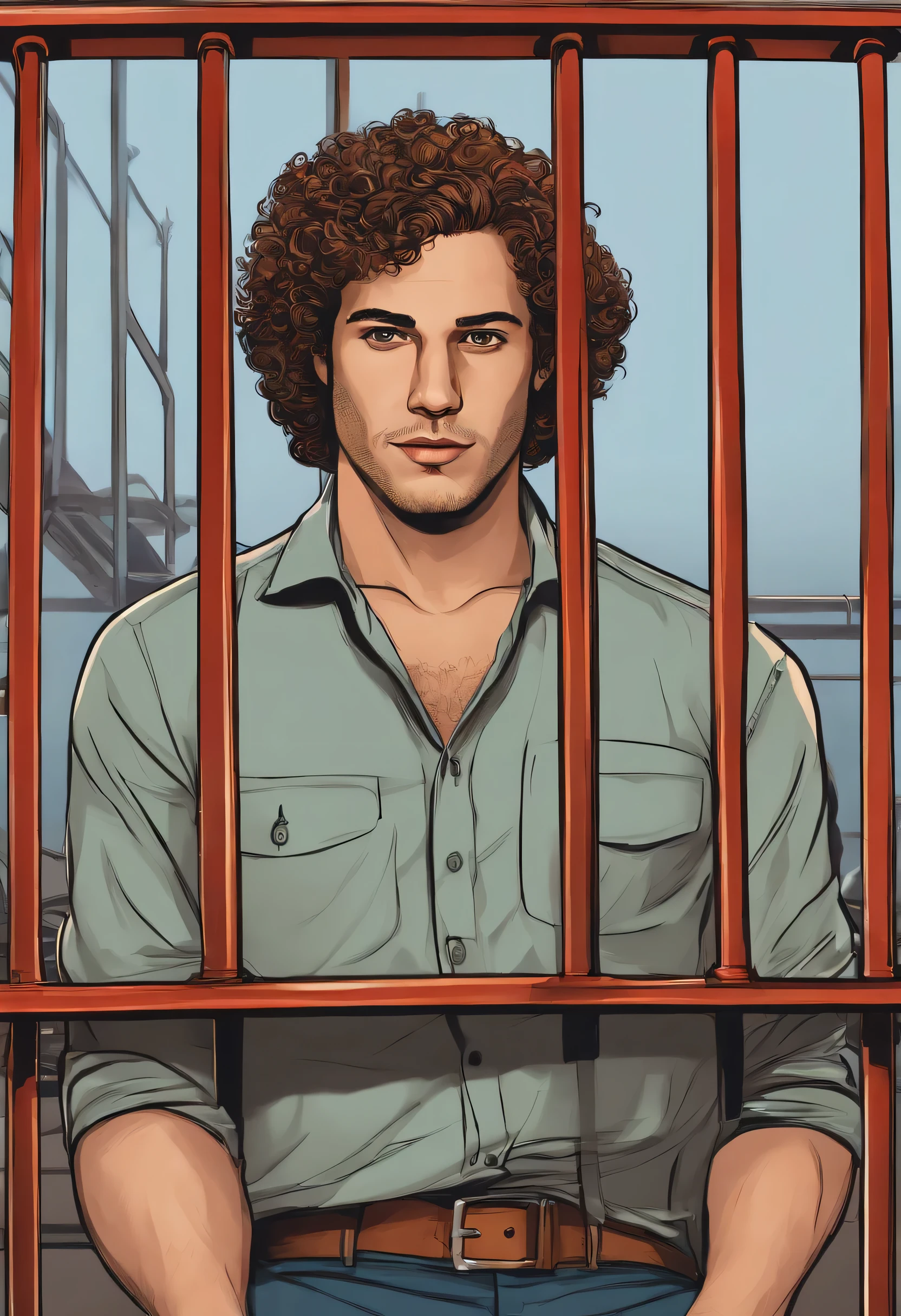 SBF, en prison, engager une conversation approfondie avec d'autres détenus sur l'avenir des marchés de crypto-monnaie,original,Sam Bankman-Fried, souvent appelé SBF, est connu pour son apparence décontractée et sans prétention, généralement vu dans de simples T-shirts et shorts, un contraste frappant avec la tenue d'entreprise typique des dirigeants financiers. Il a un look jeune, accentué par ses cheveux bouclés et son look souvent détendu, attitude accessible. , mâle
