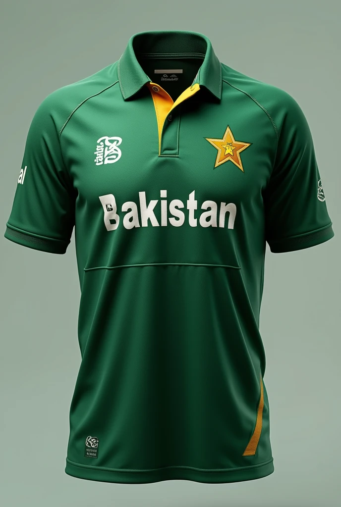 Pakistan cricket kit with name Manahil
