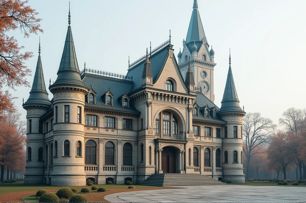 When Polish and Shaanxi architectural styles merge，When a palace is formed，It will show a unique and heritage appearance。

first，The palace will likely incorporate elements of classical and baroque styles of Polish architecture.，Such as the towering spires and intricate pilaster decorations。The spire may not be as sharp as traditional Polish palaces，And more rounded，To better integrate with the characteristics of Shaanxi architecture。The wall may be inlaid with gray tiles common in Shaanxi architectural style，Showing a simple and exquisite texture。

In the structure of the building，It can combine the symmetrical layout of the Polish palace and the courtyard design of Shaanxi architecture.。The central hall and the main body of the palace may present the grandeur and solemnity common in Polish architecture.，Surrounded by small courtyards and gardens with Shaanxi characteristics。These courtyards may have stone bridges、Rockeries and traditional ponds，Plus the Shaanxi-style courtyard doors and windows，Create an elegant and peaceful atmosphere。

In terms of decoration，Polish murals and art can be combined with Shaanxi&#39;s traditional woodcarving and brick carving，Create a visual effect full of emotion and cultural depth。The furniture and furnishings in the palace may also combine elements of both cultures.，Like the gorgeousness of Poland and the practicality of Shaanxi，To achieve a balance between comfort and practicality。

Overall，This palace, which combines the architectural styles of Poland and Shaanxi, will be a masterpiece of architectural art that combines the European classical atmosphere with the ancient oriental charm.，It not only shows the fusion of two cultures，They also show their unique architectural essence.。