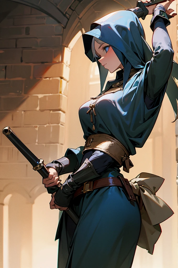 Medieval European Robber Girl   