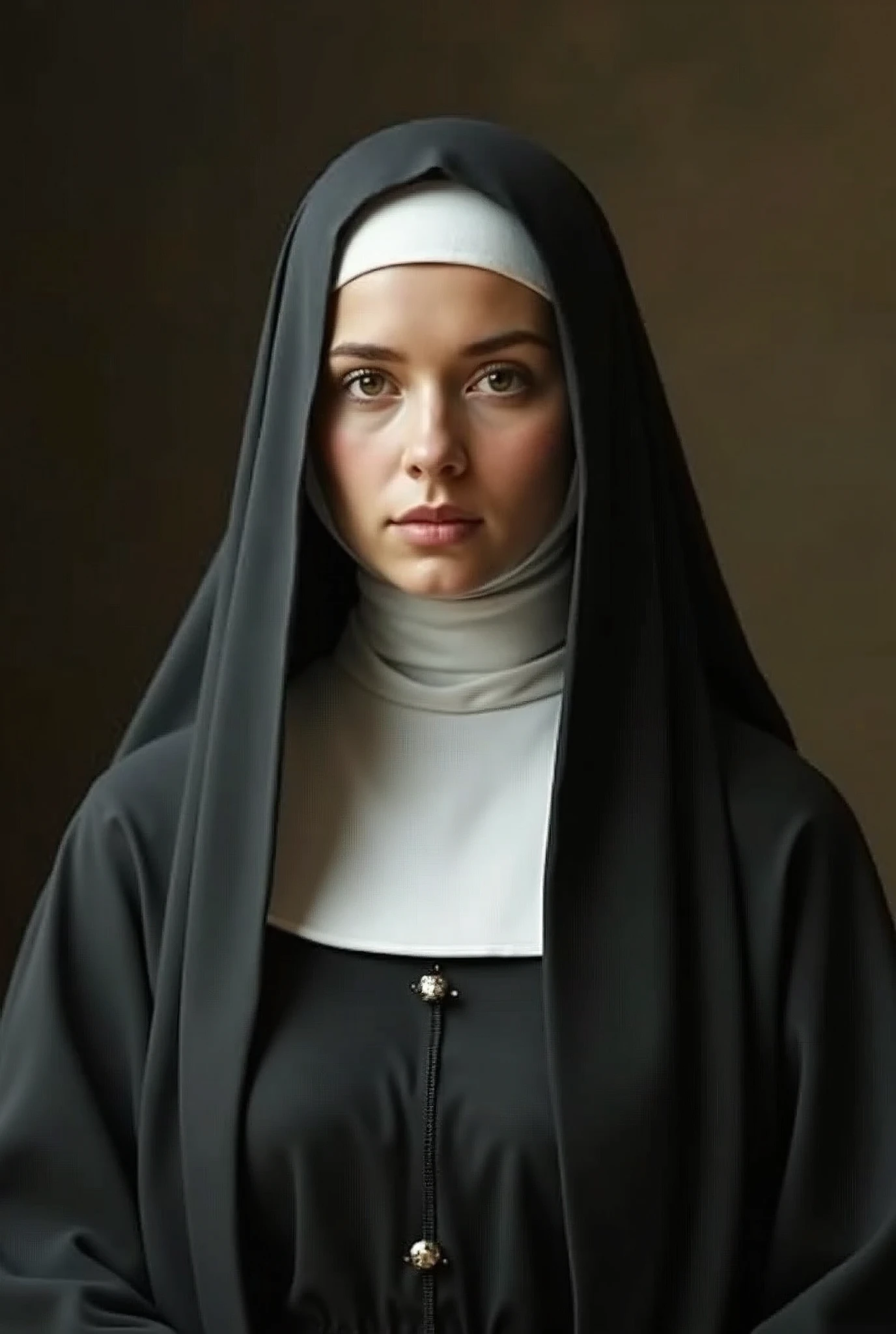 KAROL G dressed as a nun