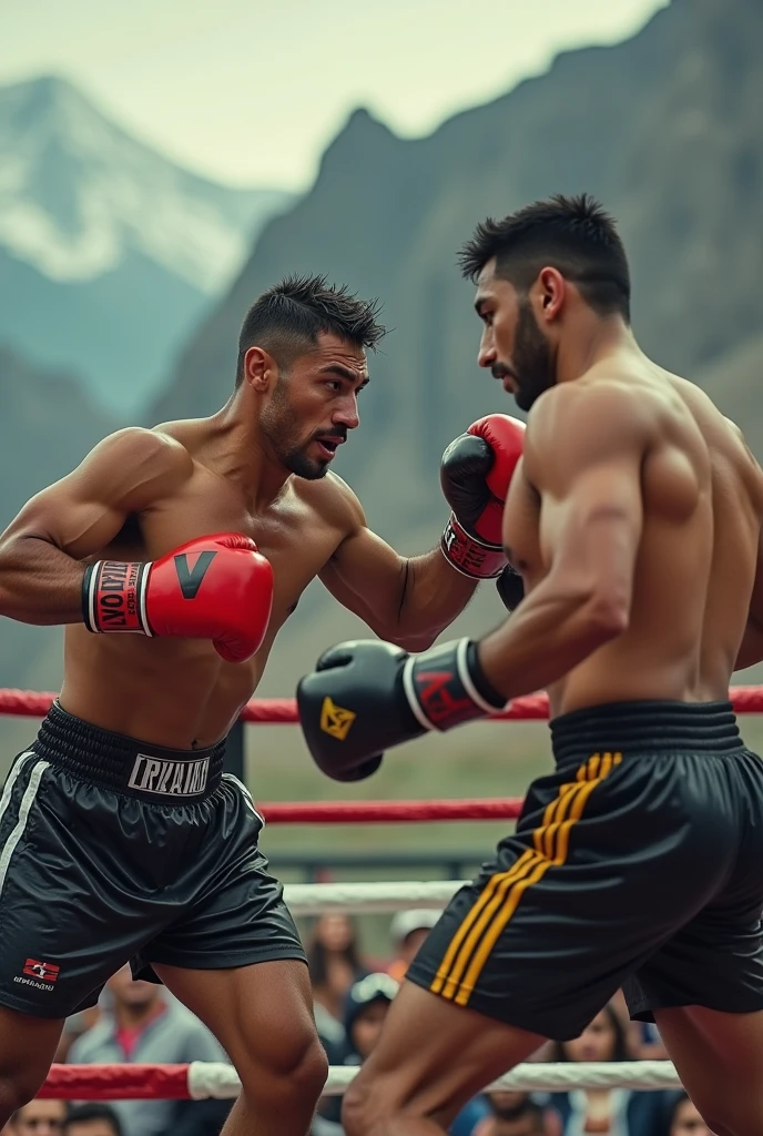 Lucas Naiman vs Cristian Jofre Rio Gallegos MS Patagonia Argentina Boxing Las Vegas
