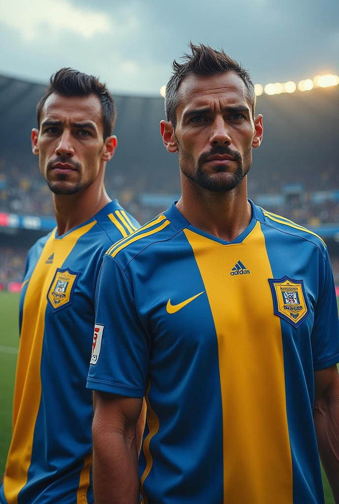 Lucas Naiman Argentina DNI 34978506 Boca Juniors with Cavani

