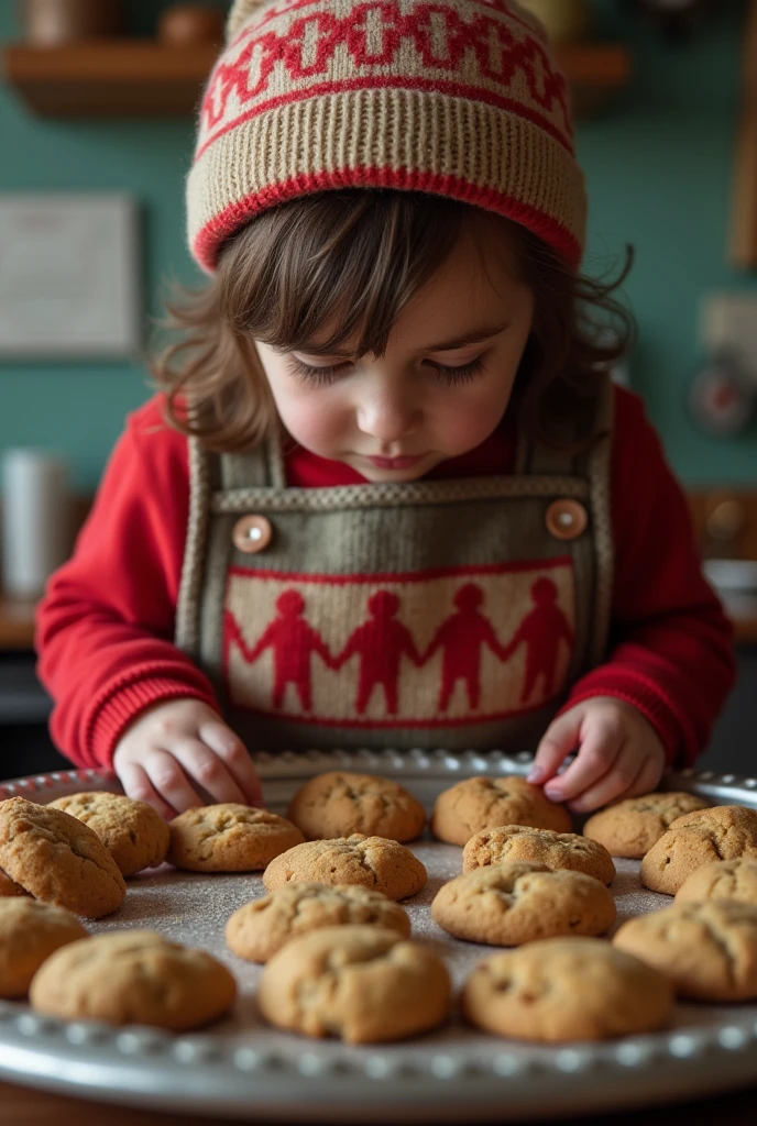 sad lady doesn't sell cookies