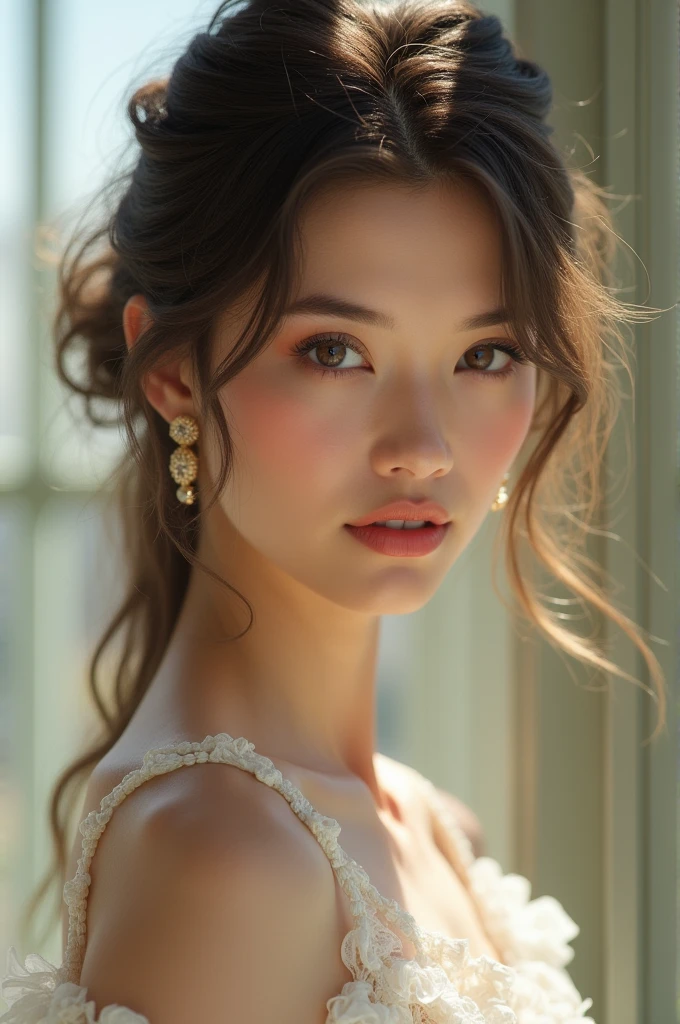 Create beautiful woman