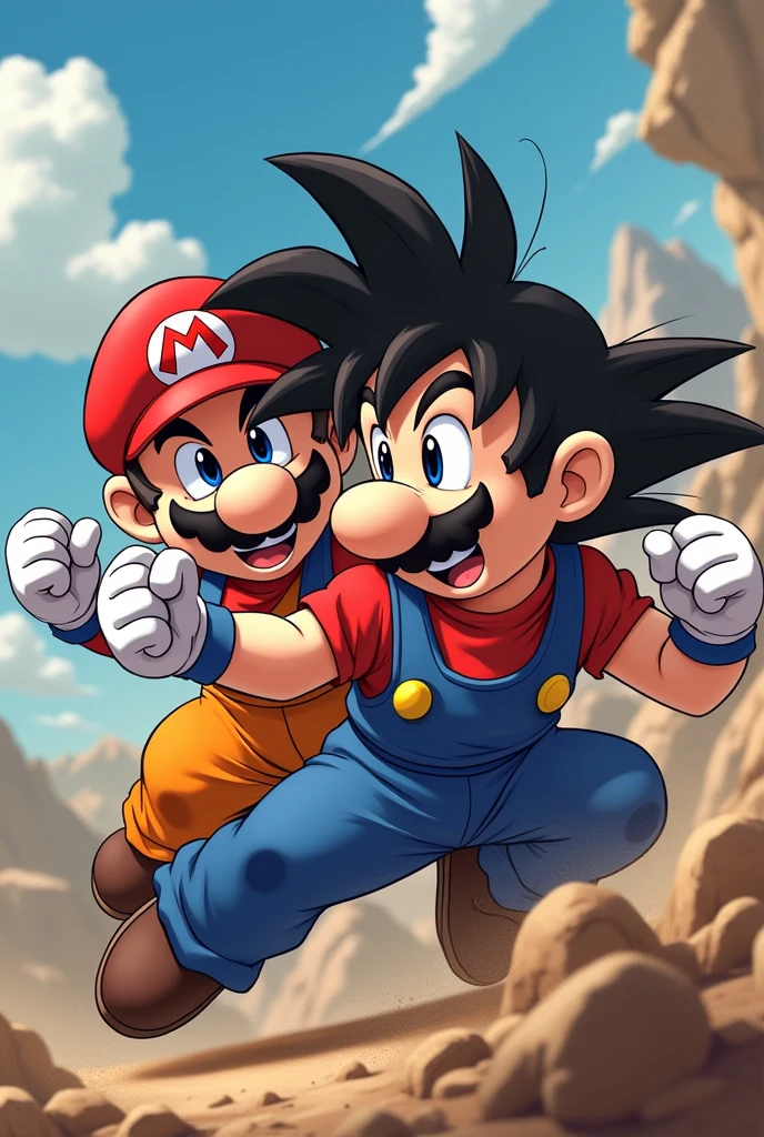 Have Mario fighting Goku