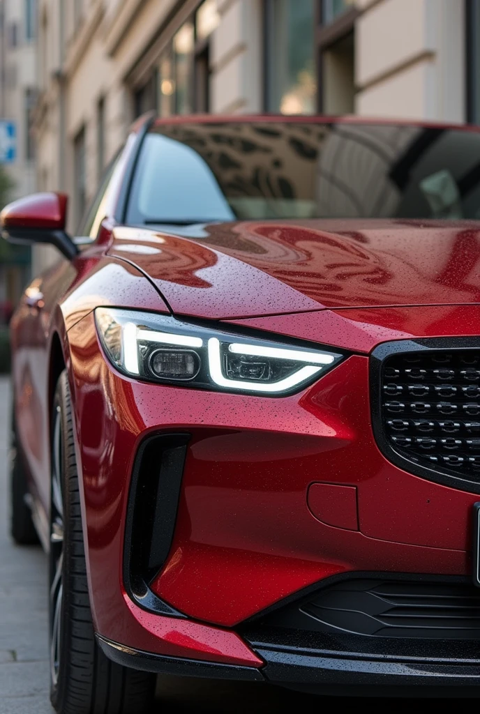 Tifany color Dodge hallcat whis tesla model s plaid in tashkent