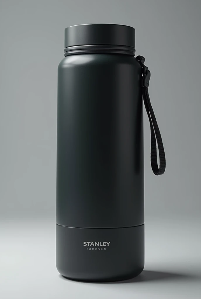 A Stanley-sized touchscreen thermos with the touch screen only on the lid and its sensors 